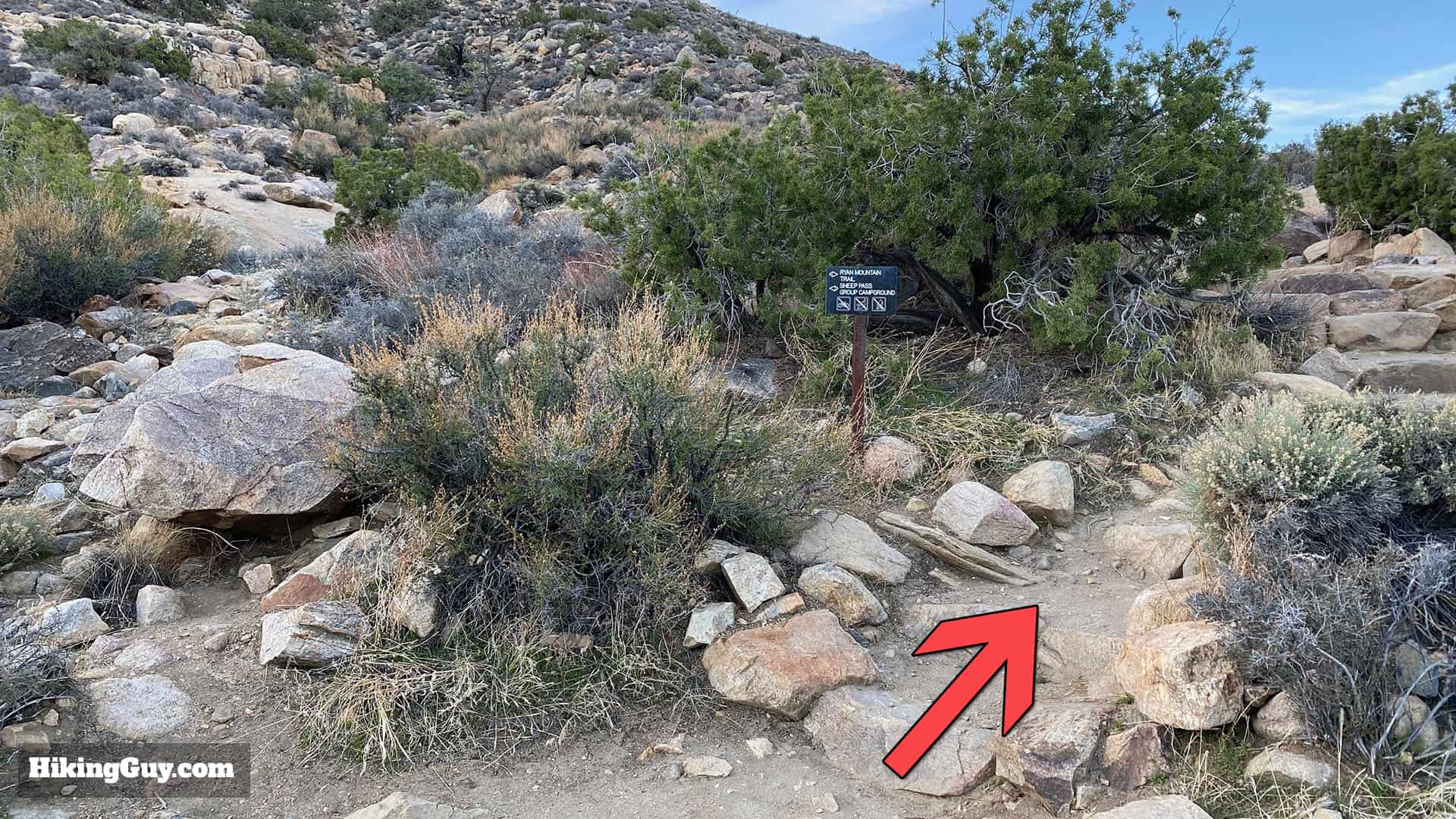 Ryan Mountain Trail Directions 6