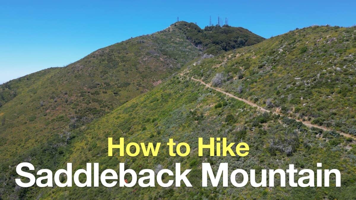 Saddleback Mountain Hike (Santiago Peak)