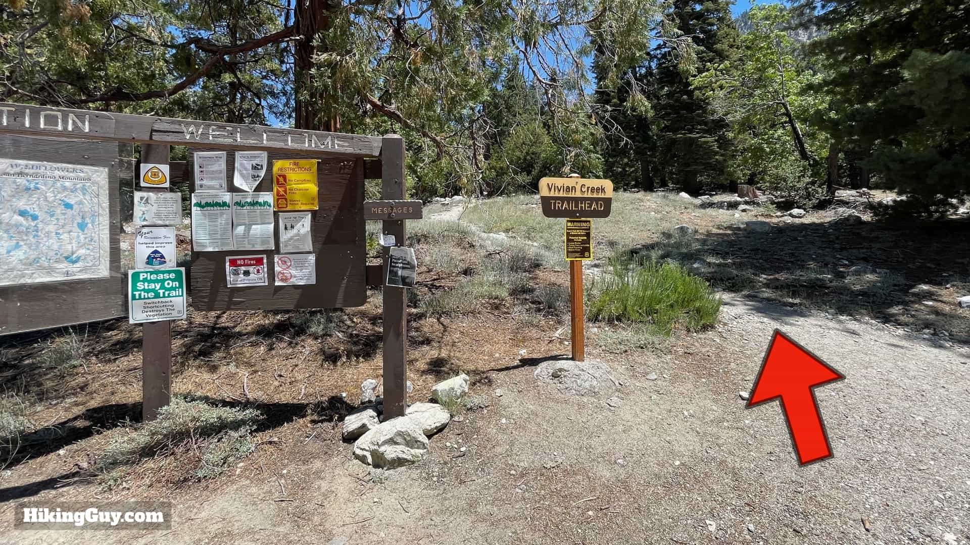 San Gorgonio Hike Vivian Creek Directions 10