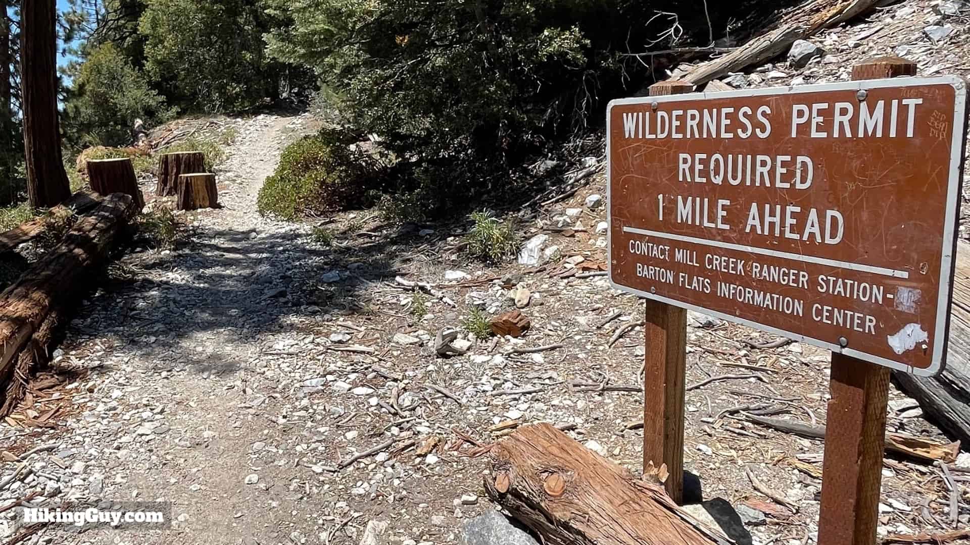 San Gorgonio Hike Vivian Creek Directions 16