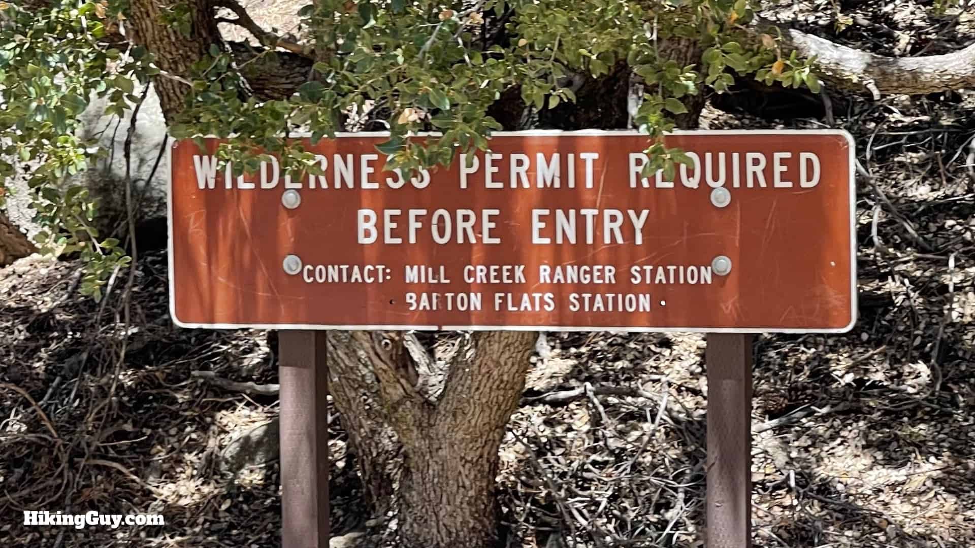 San Gorgonio Hike Vivian Creek Directions 20