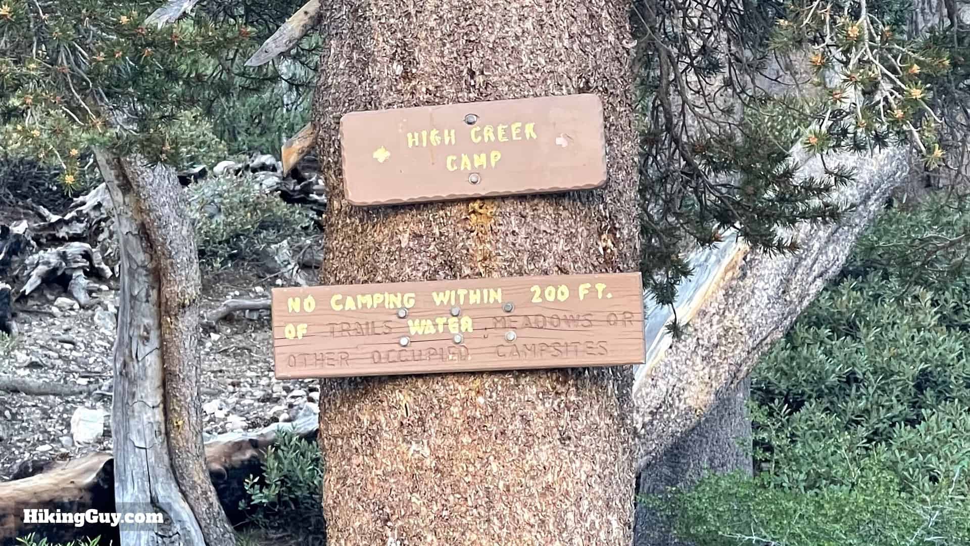 San Gorgonio Hike Vivian Creek Directions 35