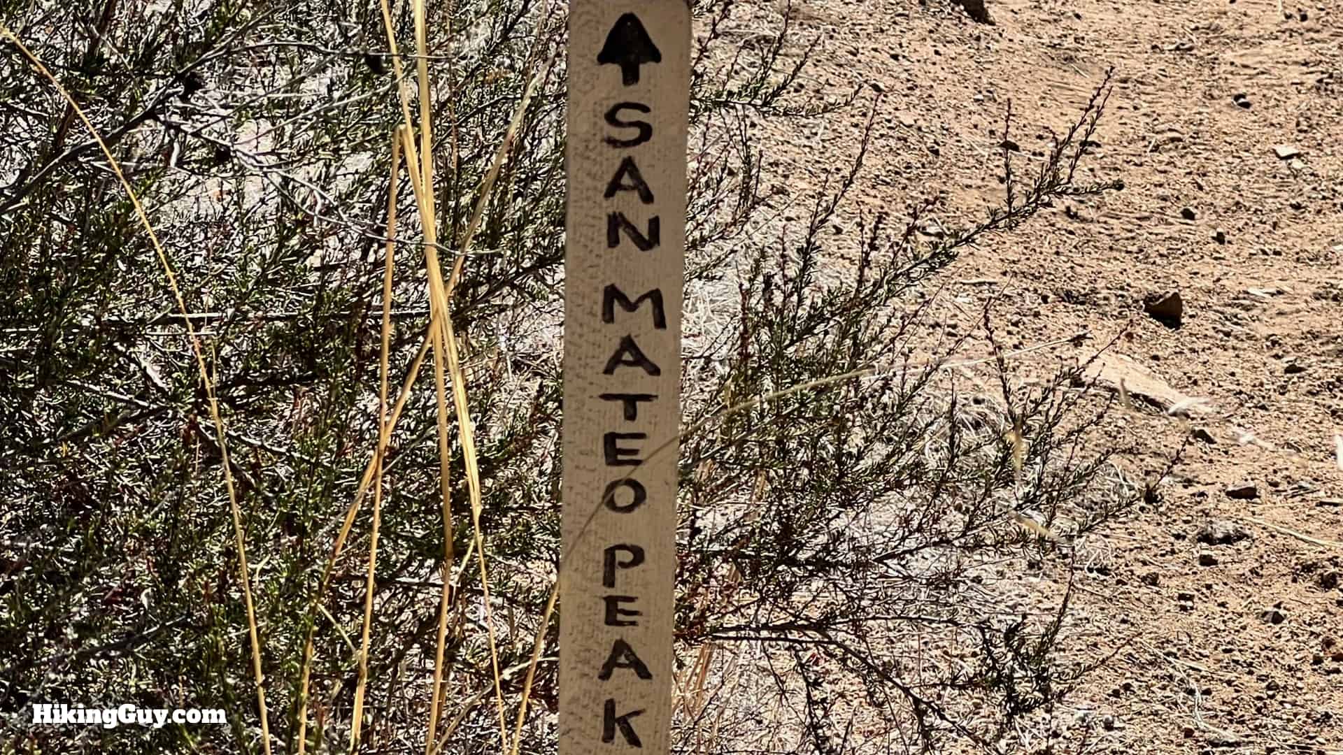 San Mateo Peak Hike Directions 12