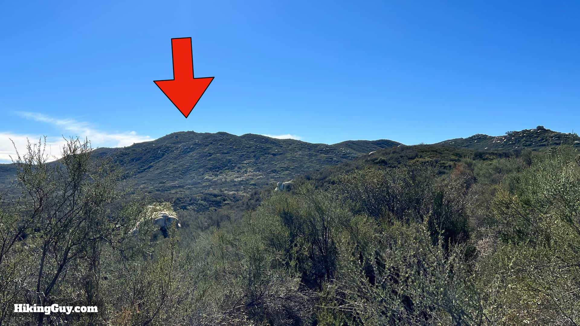 San Mateo Peak Hike Directions 16