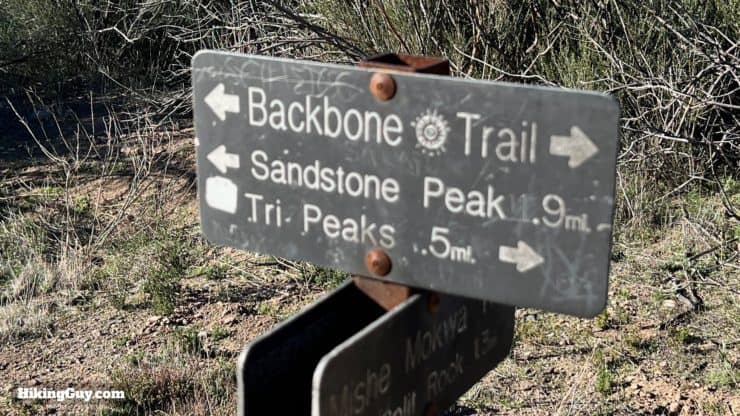 Sandstone Peak Hike Directions 39