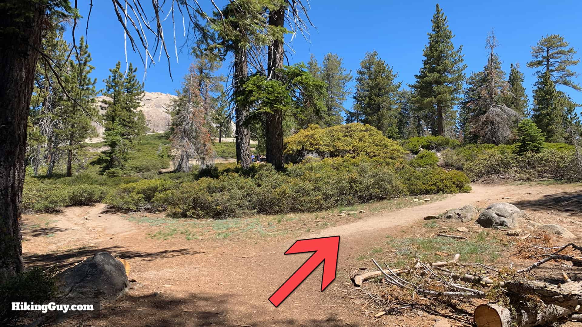 Sentinel Dome Hike Directions 12