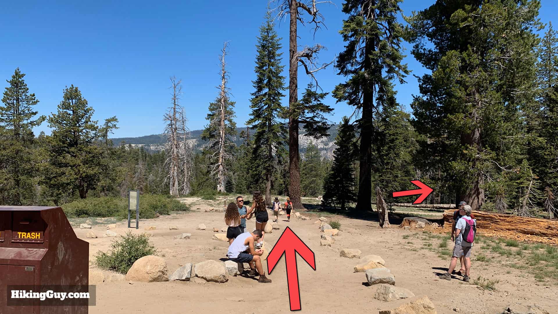 Sentinel Dome Hike Directions 5