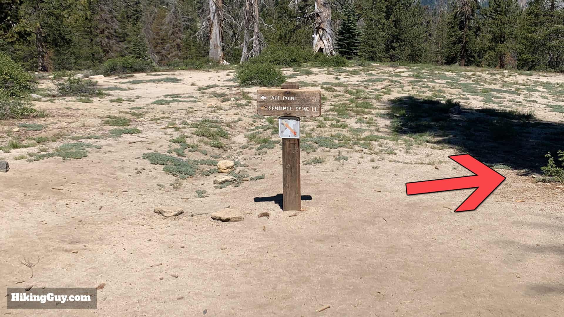 Sentinel Dome Hike Directions 6