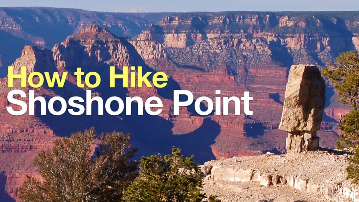 Hike the Shoshone Point Trail