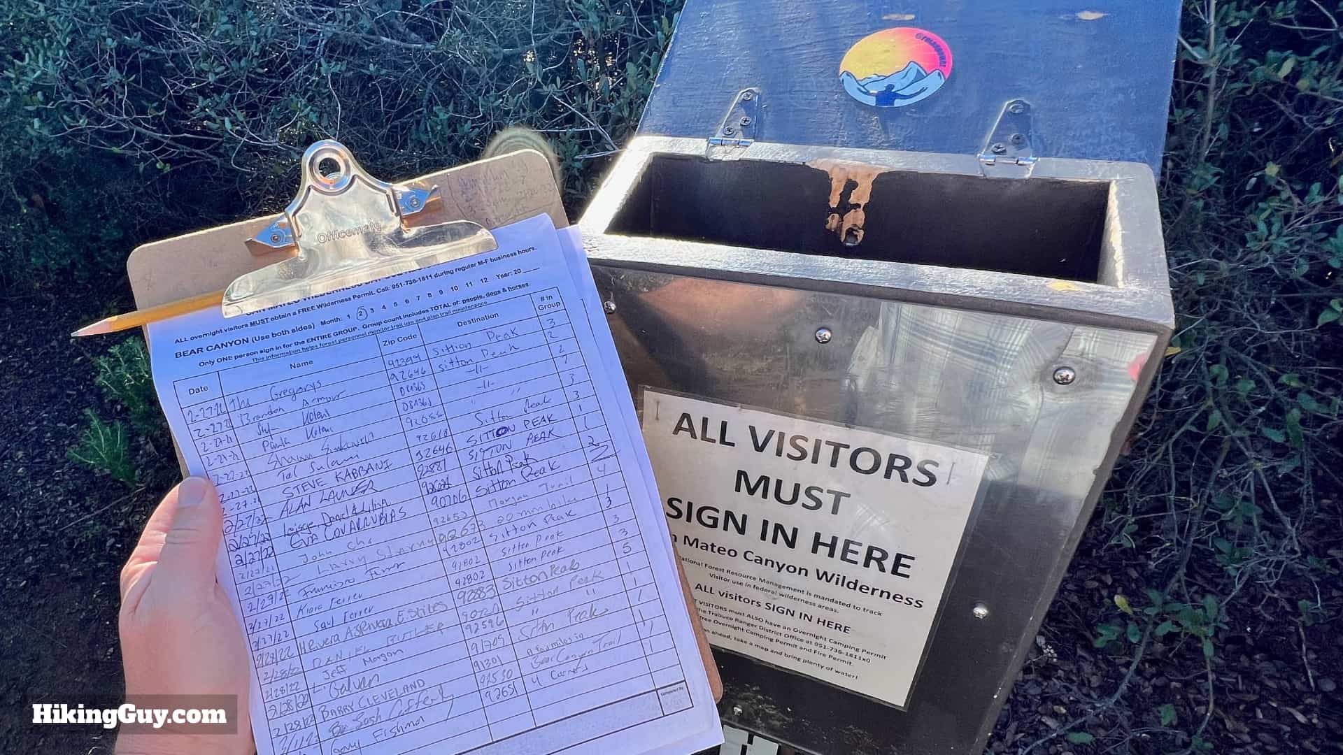 Sitton Peak Hike Update 11