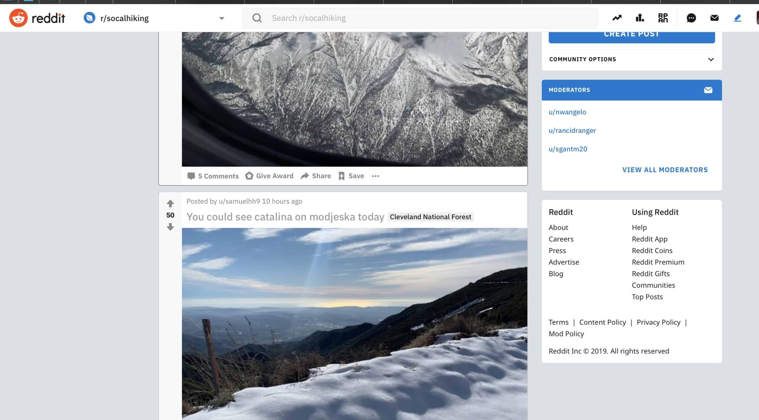 Snow Reports On Reddit