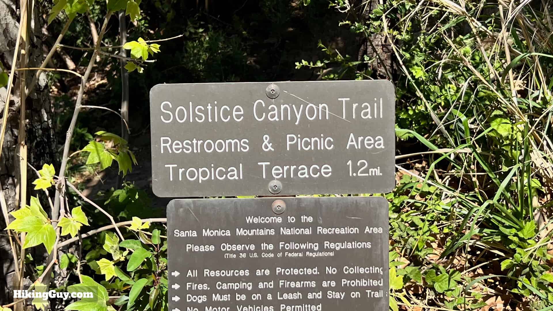 Solstice Canyon Hike Directions 2