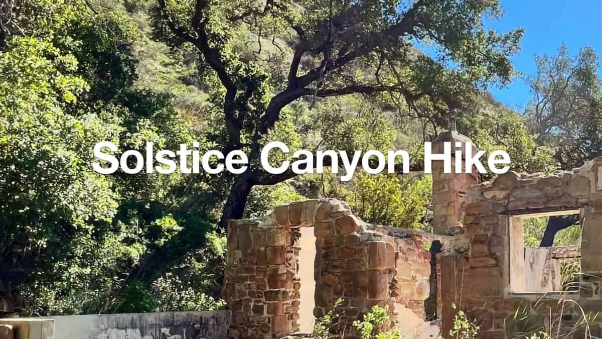 Solstice Canyon Hike