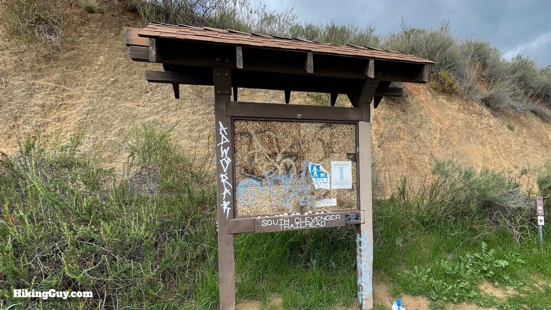 South Clevenger Canyon Trail Directions 1