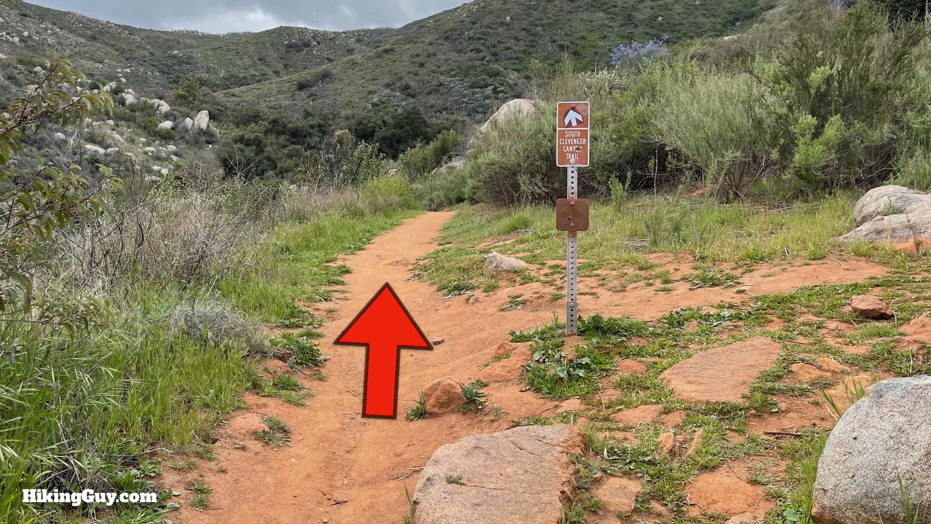 South Clevenger Canyon Trail Directions 11