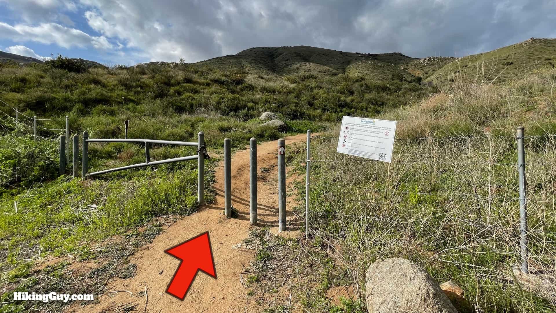 South Clevenger Canyon Trail Directions 5