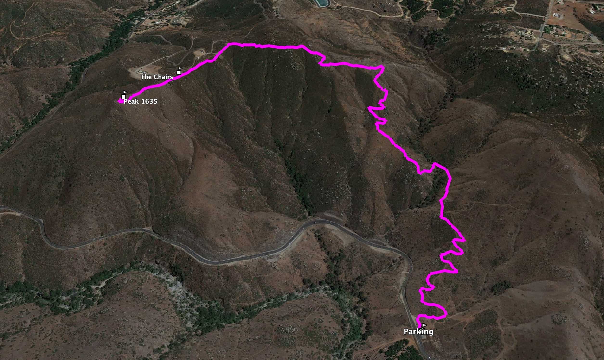 South Clevenger Trail Guide 3d Map