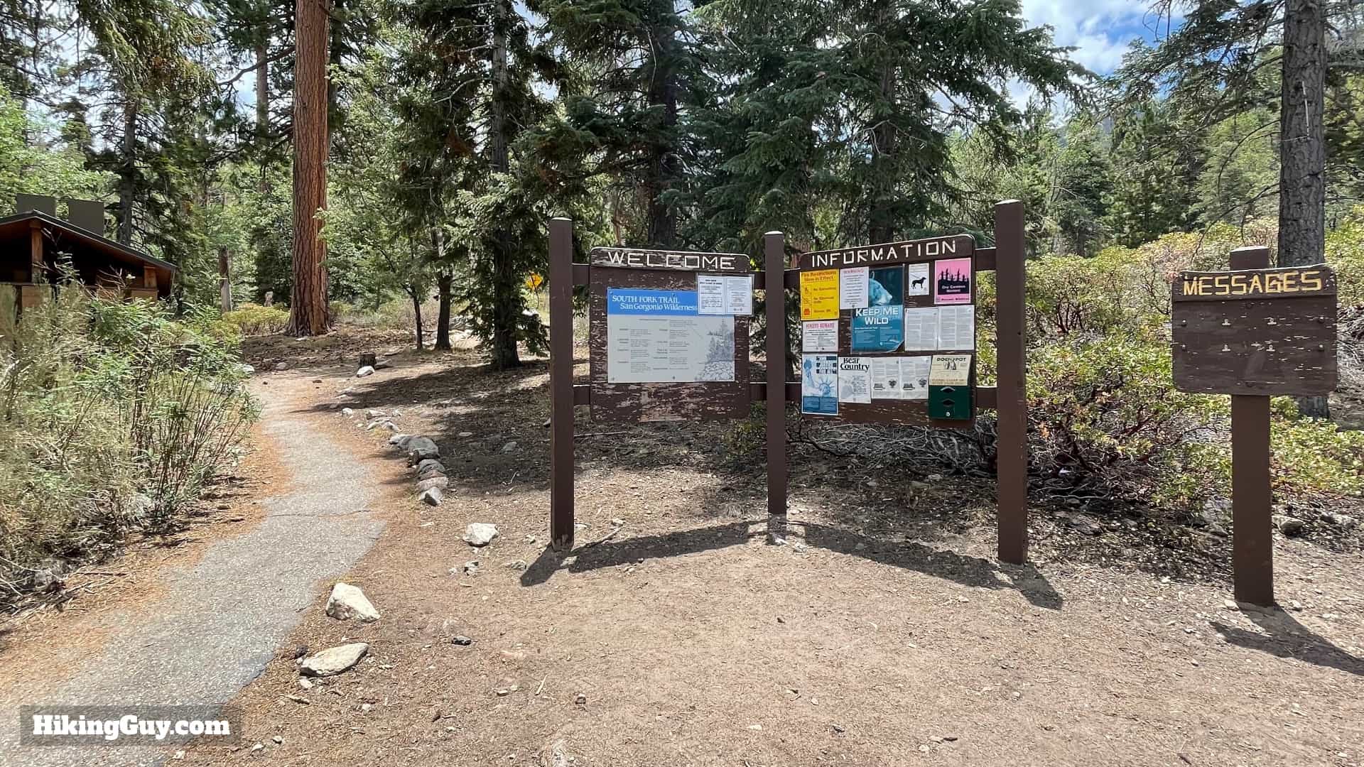 South Fork Trail Directions 1