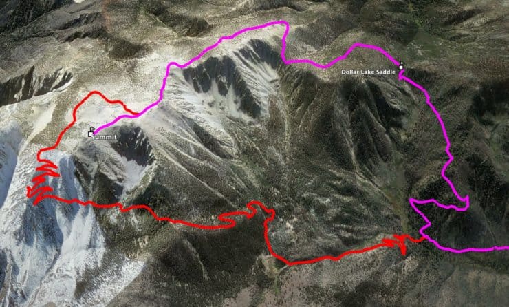 South Fork Trail To San Gorgonio Mountain Alt Route
