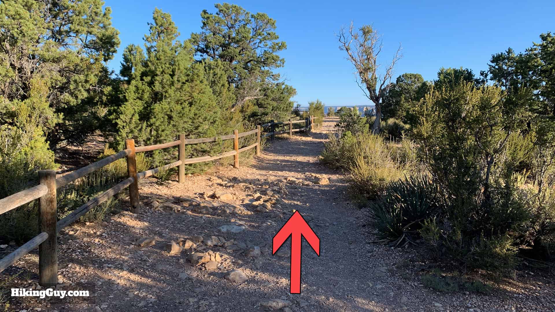South Rim Trail To Hermits Rest 25