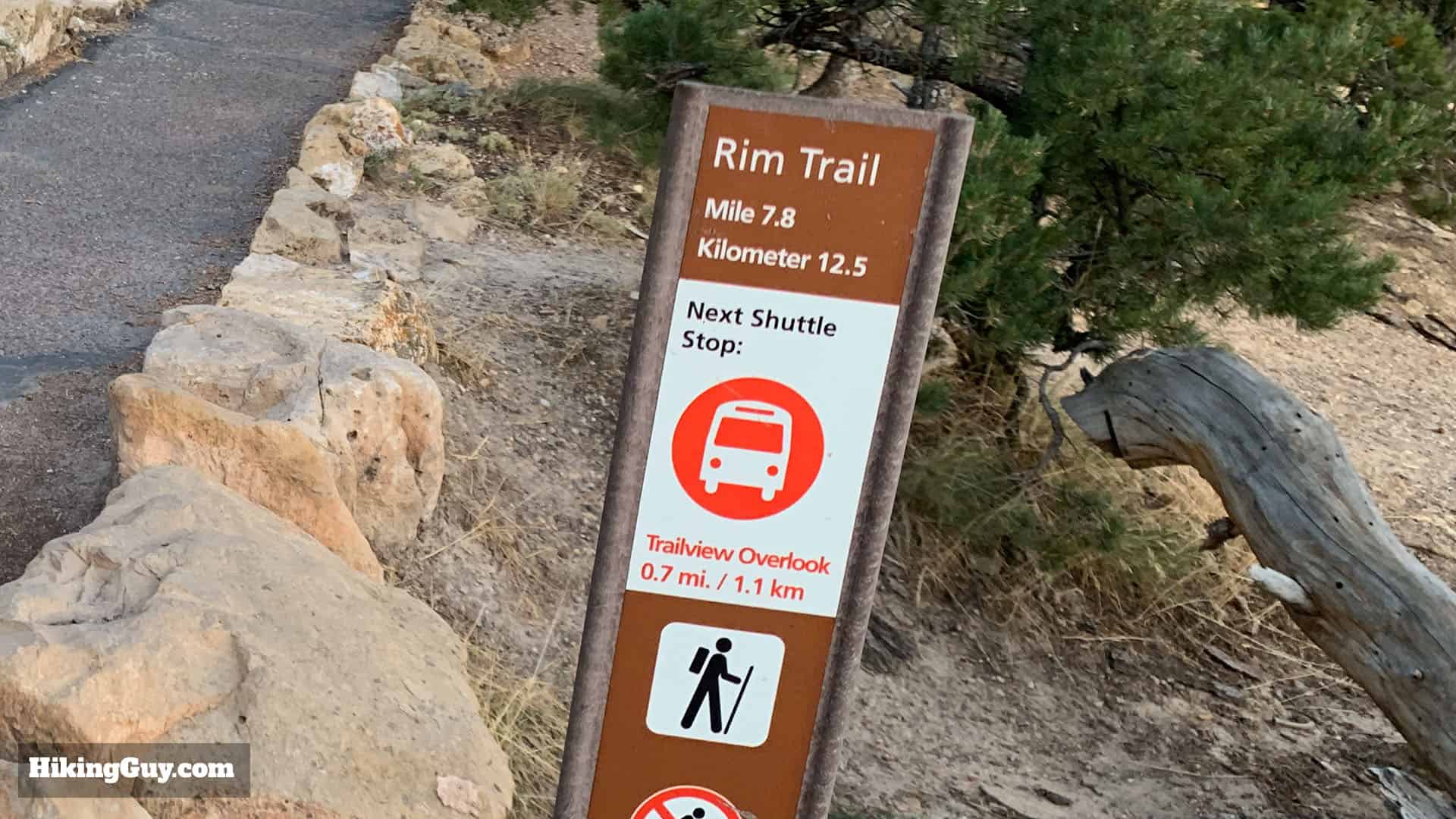 South Rim Trail To Hermits Rest 4
