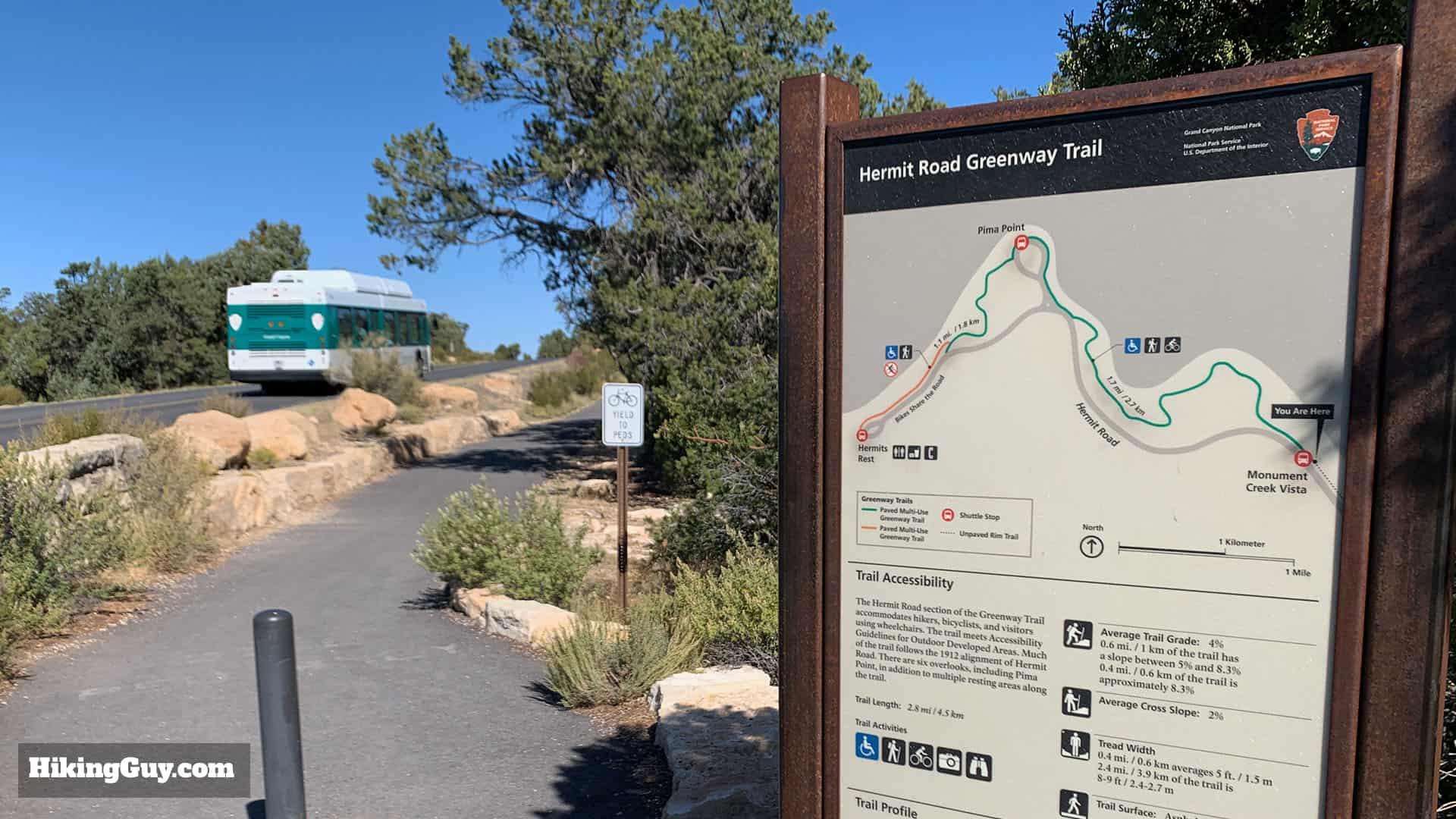 South Rim Trail To Hermits Rest 46