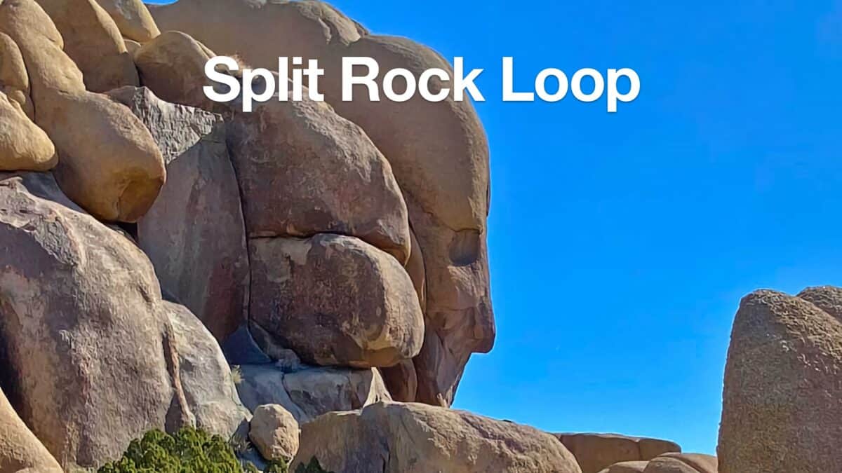 Hike Split Rock (Joshua Tree) Loop Trail
