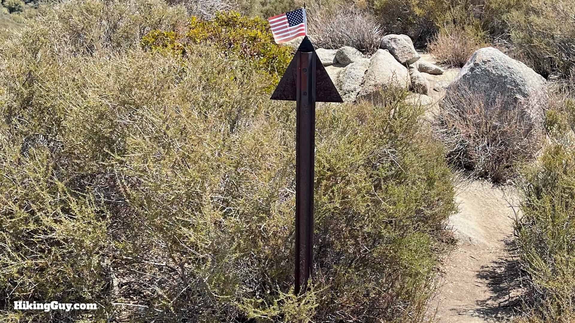Stoddard Peak Witness Post