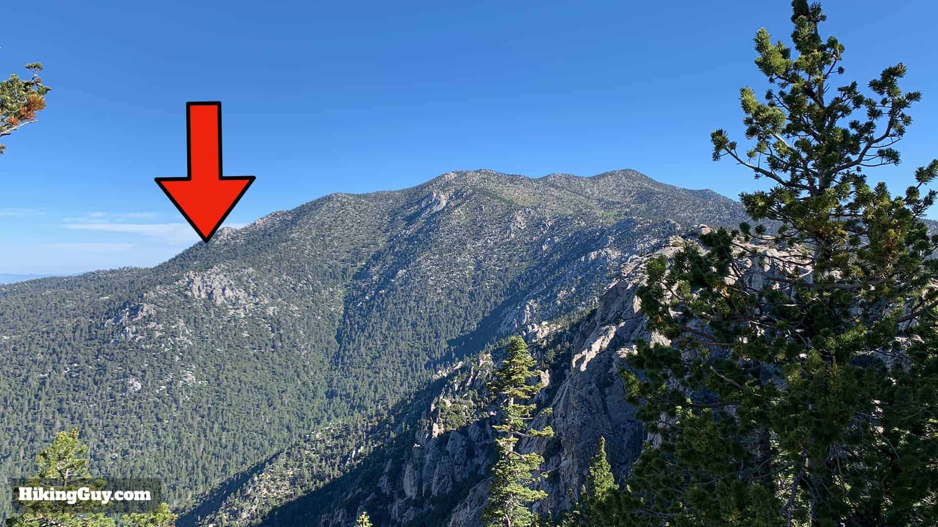 Suicide Rock From Tahquitz