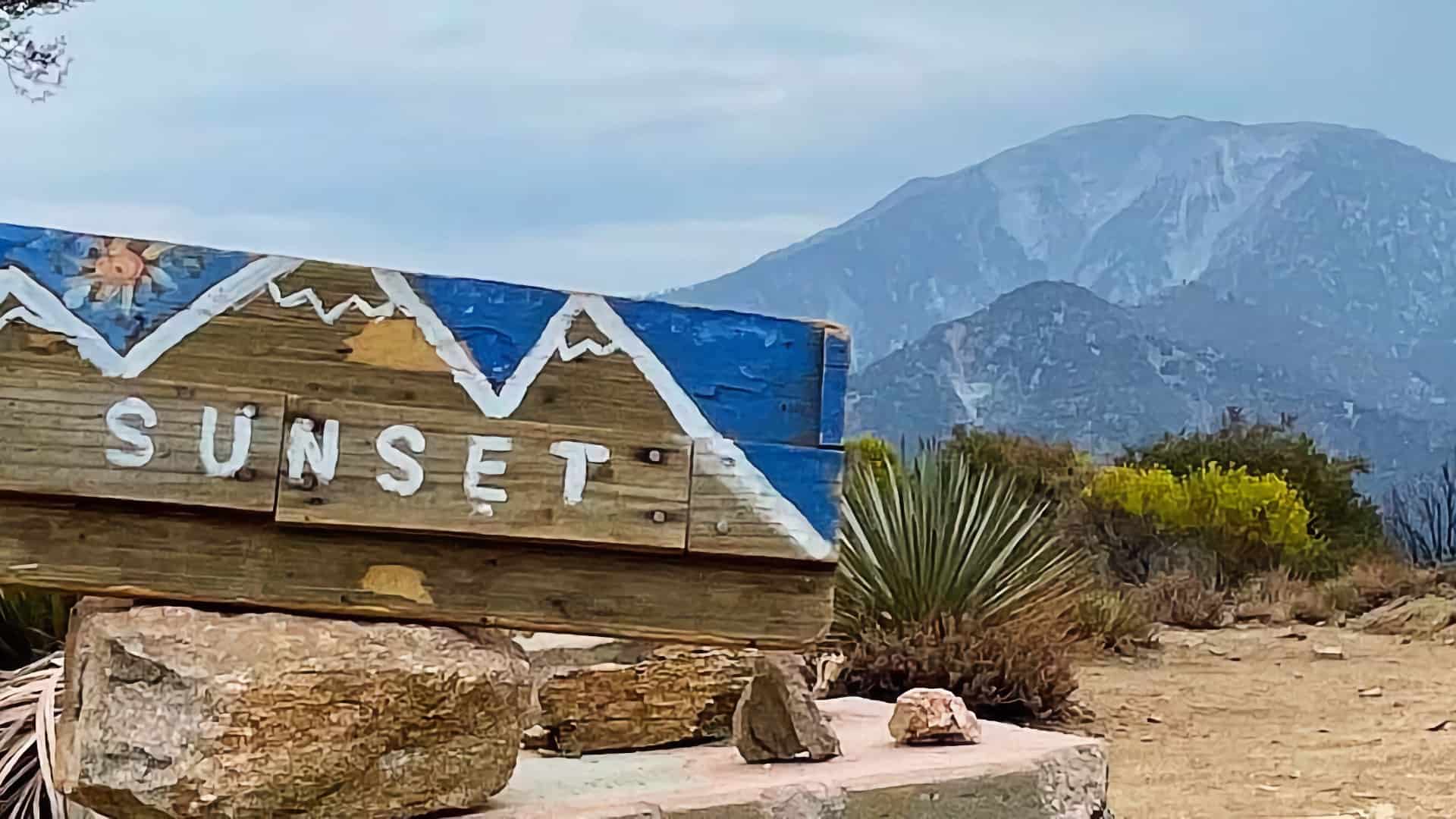 Sunset Peak Trail Hike (Angeles National Forest)