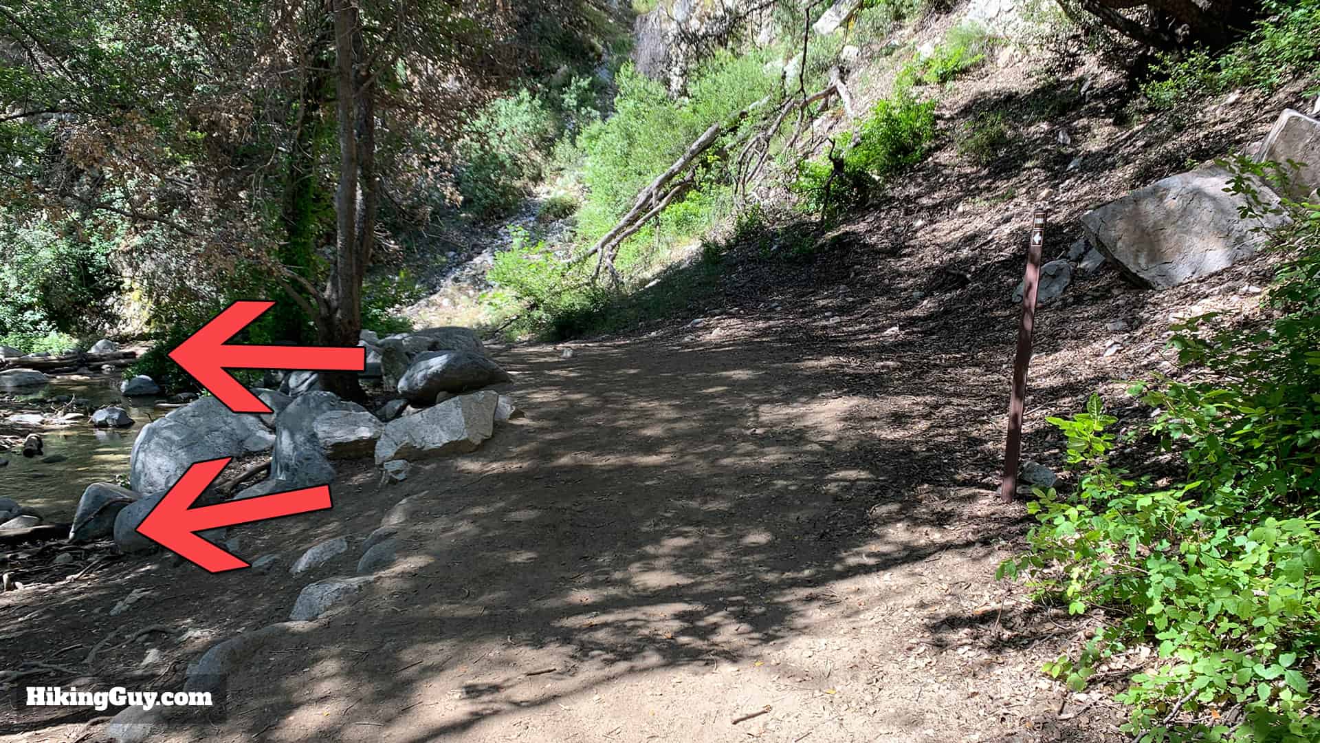 Switzer Falls Directions 13