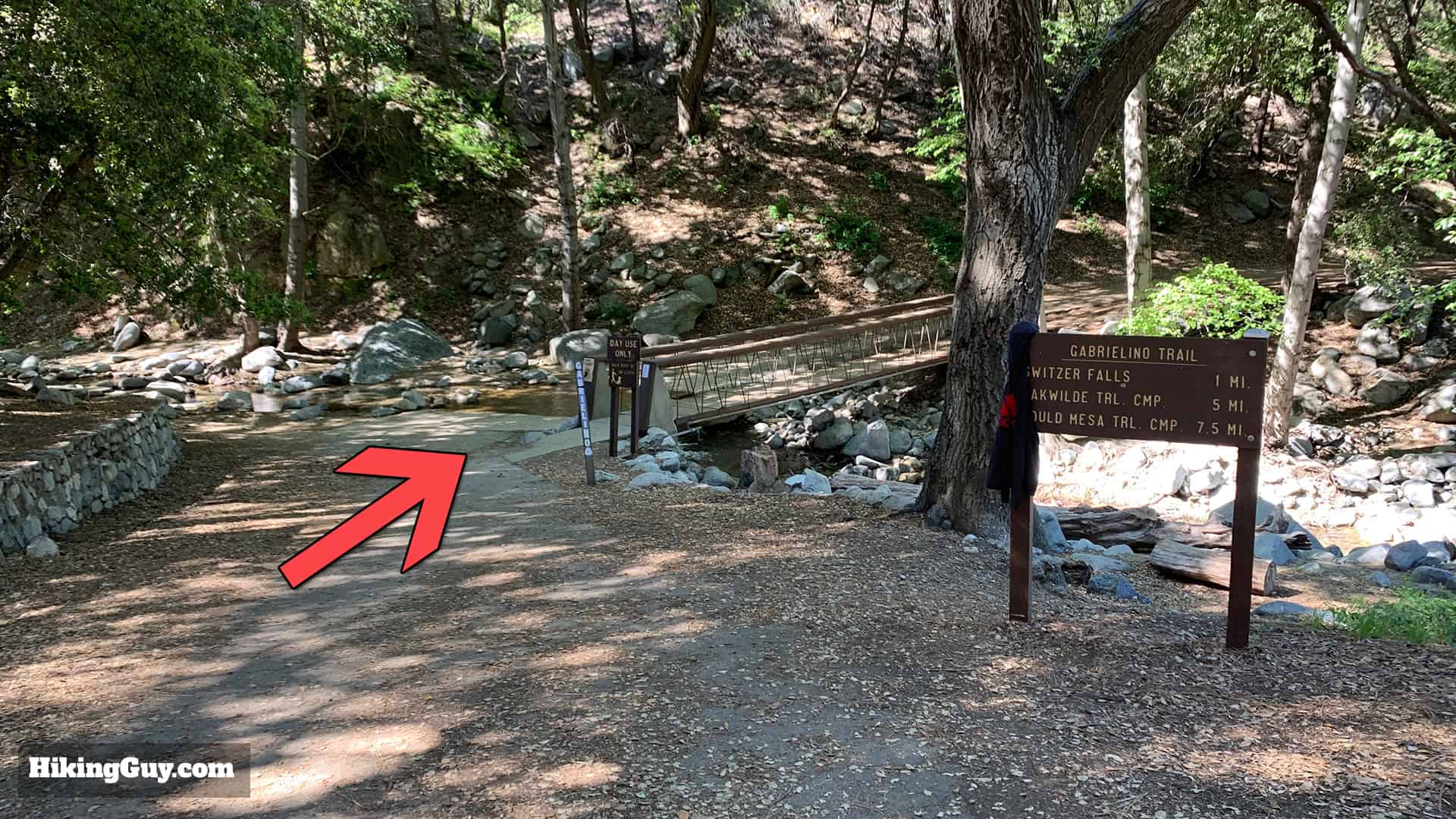 Switzer Falls Directions 7