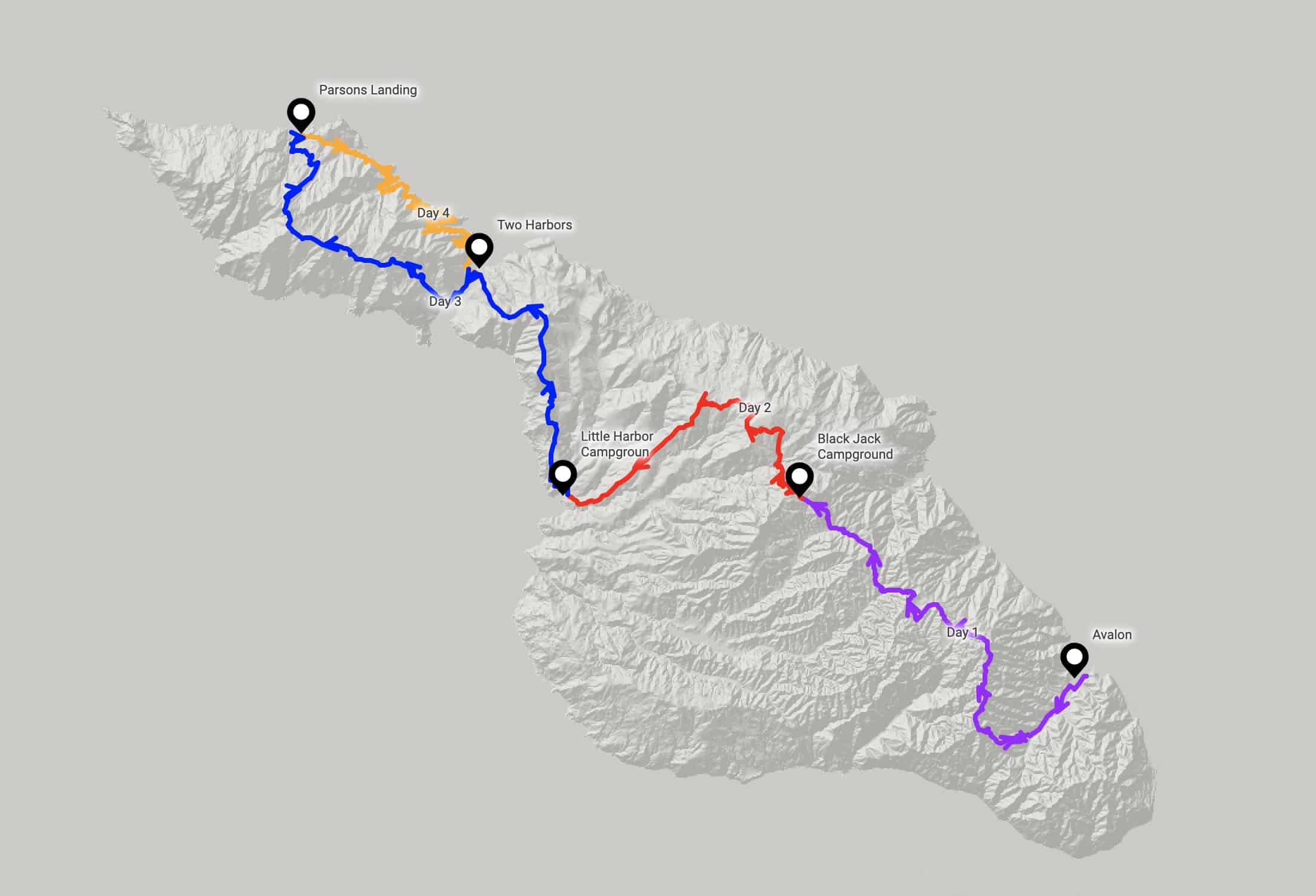 Tct 4 Day Itinerary