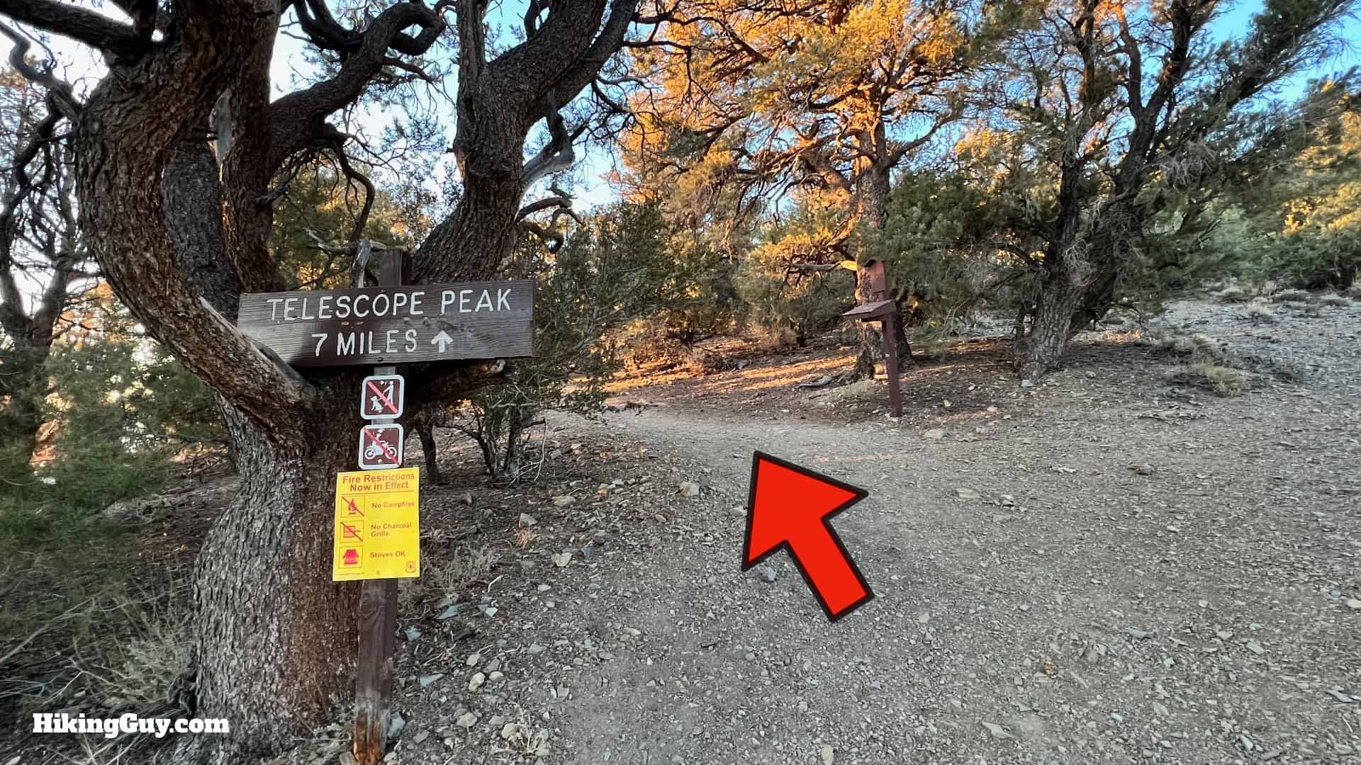 Telescope Peak Hike Directions 13
