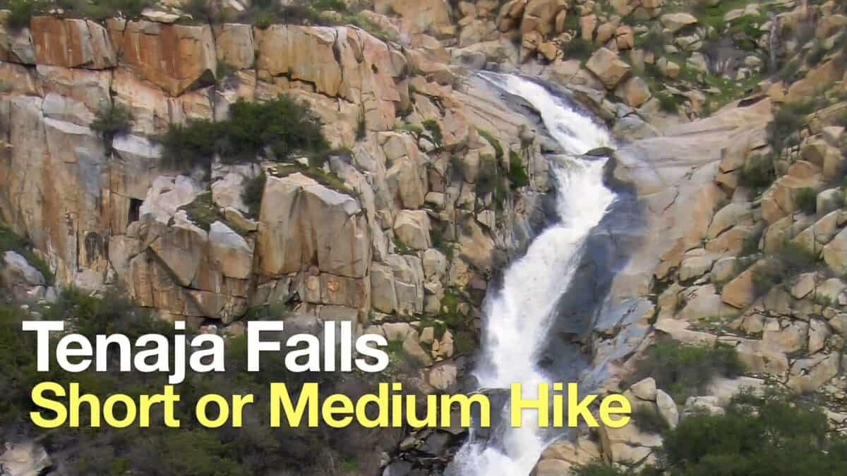 Tenaja Falls Trail Guide