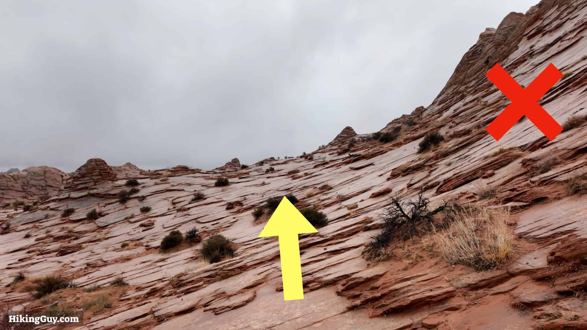 The Wave Hike Directions 13