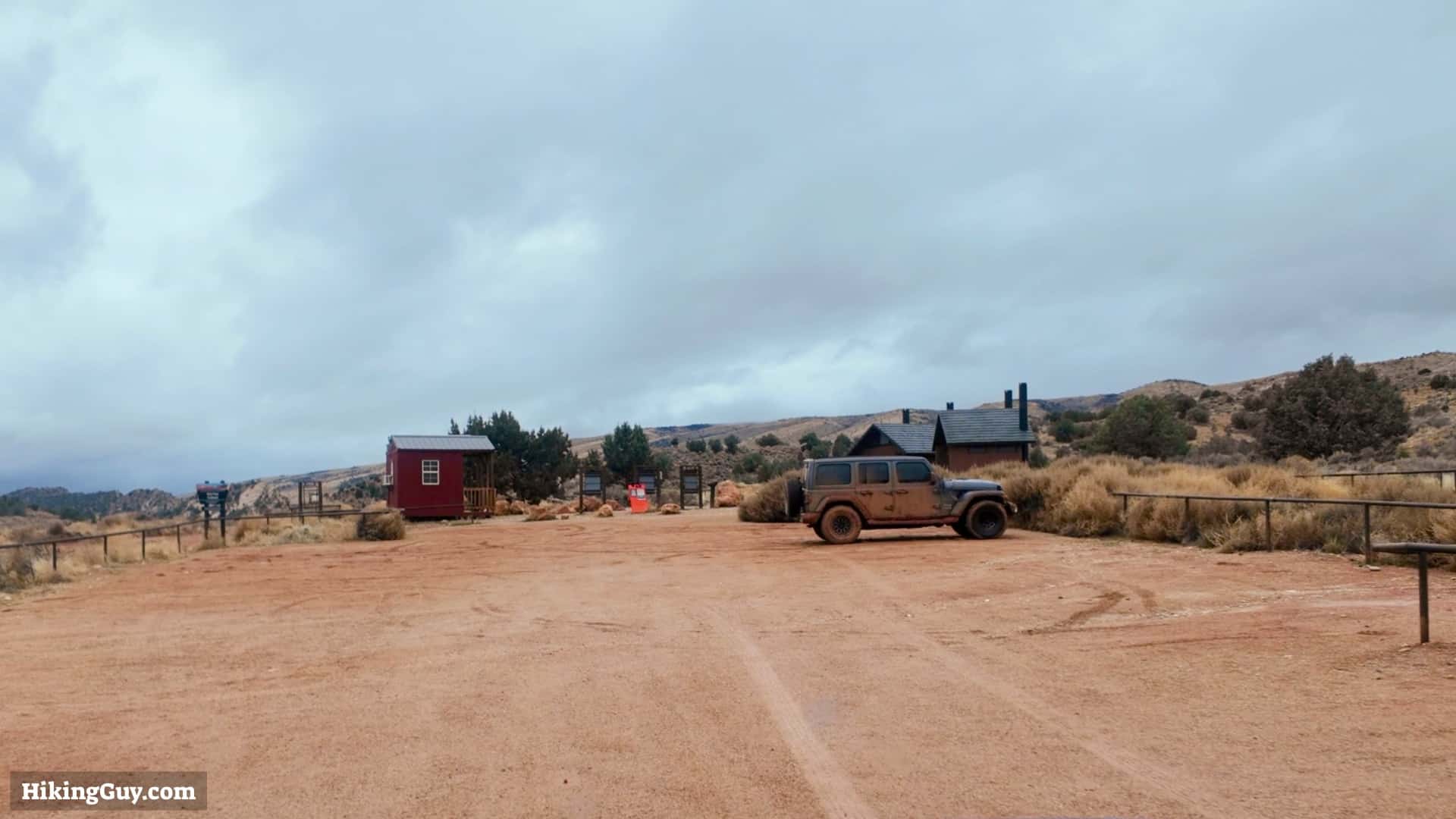 The Wave Trailhead Road 2