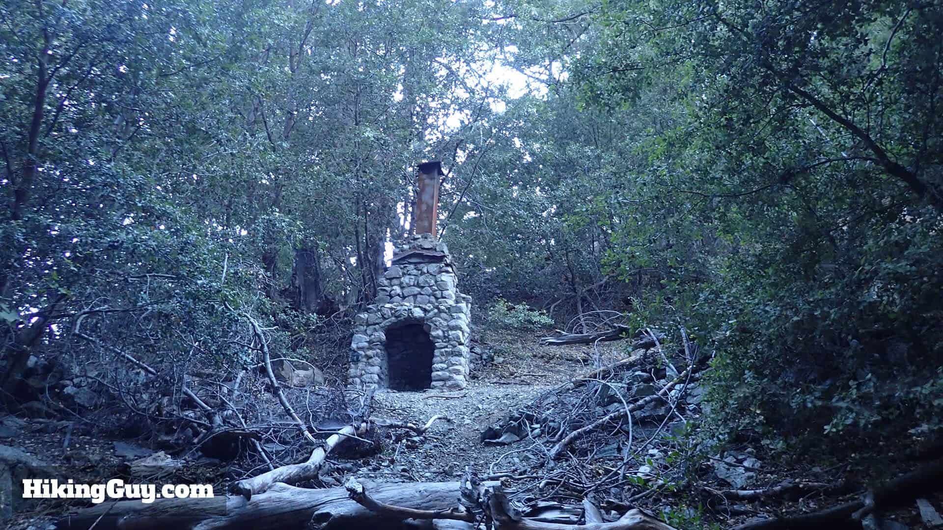 ruins on Icehouse Saddle trail 