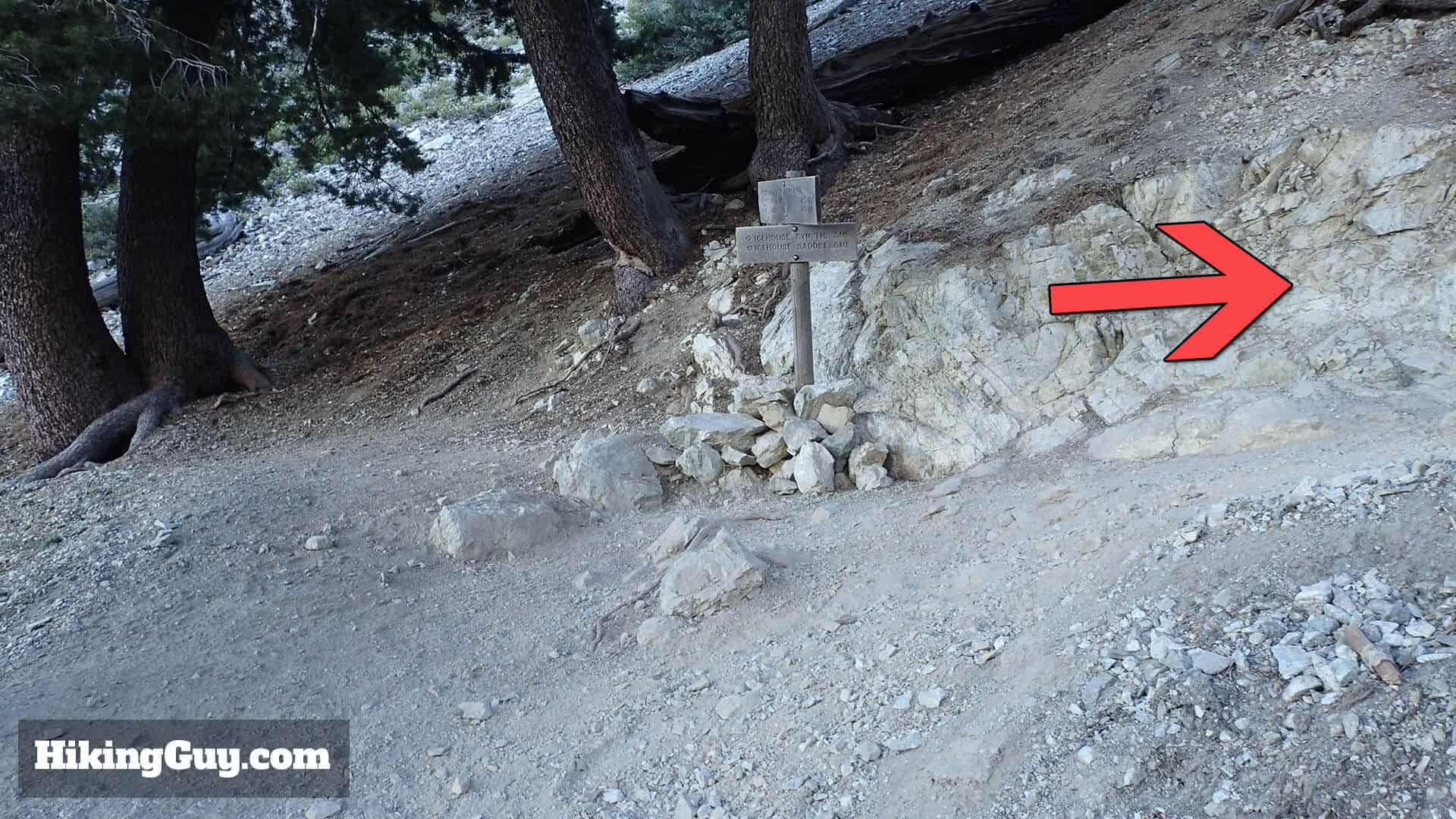 junction with the Chapman Trail