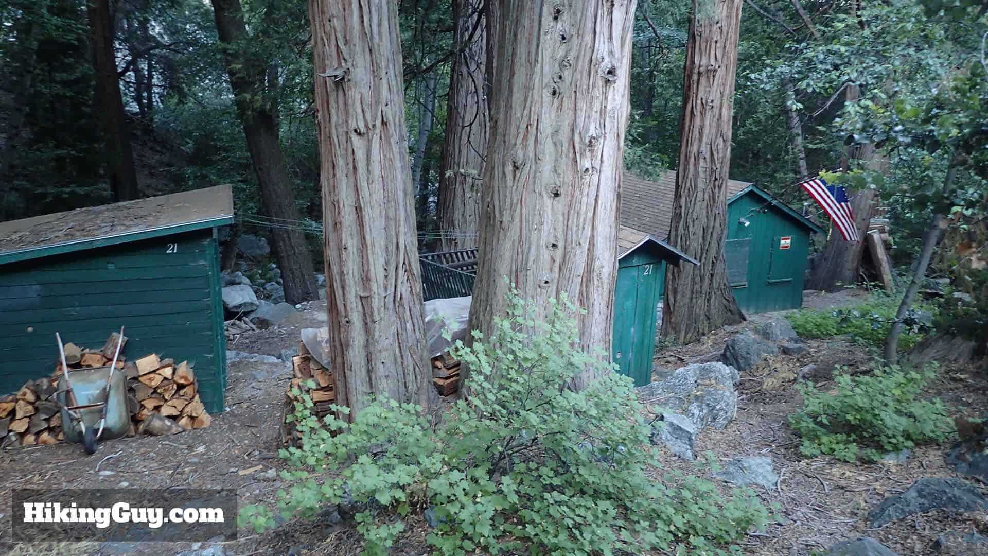 cabins on Icehouse Saddle trail 