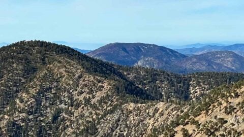 Throop Peak + Mount Burnham + Baden-Powell From Dawson Saddle
