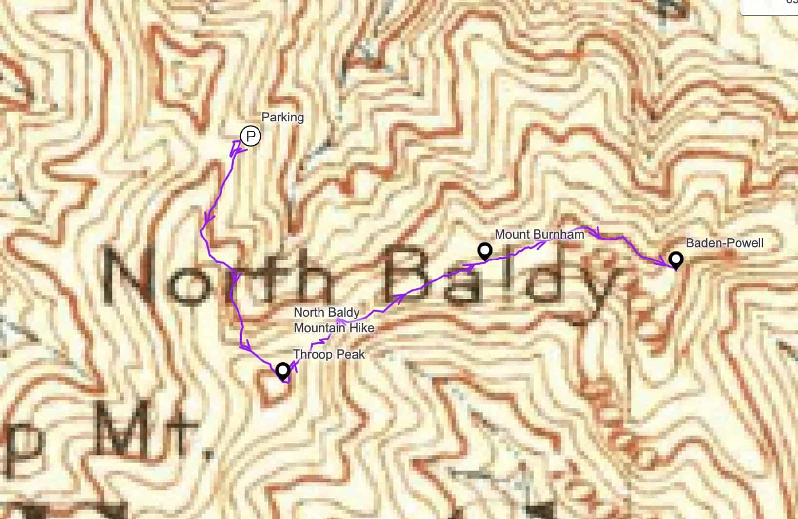 Throop Historic Topo