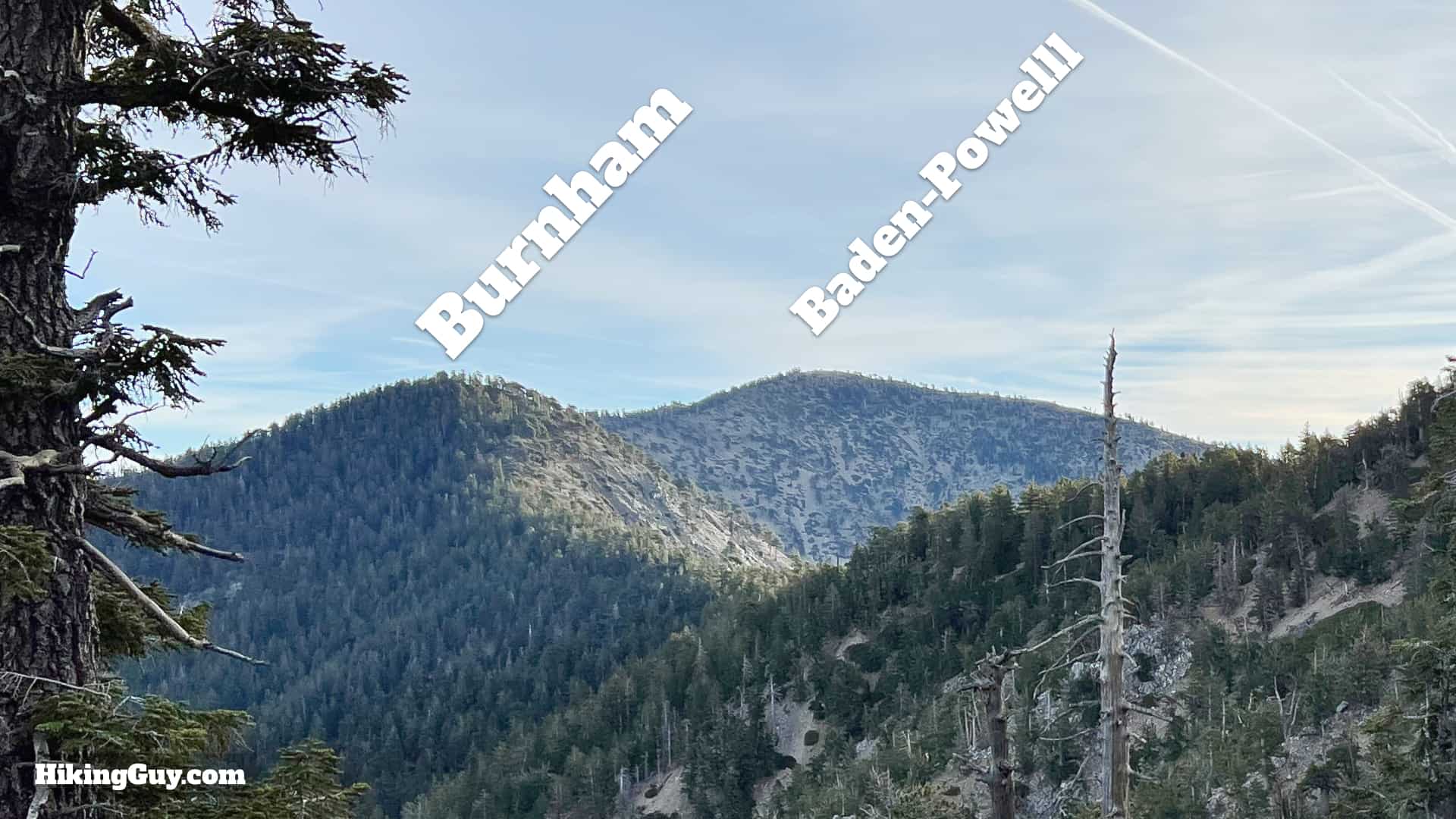 Throop Peak Mount Burnham Baden Powell Directions 13