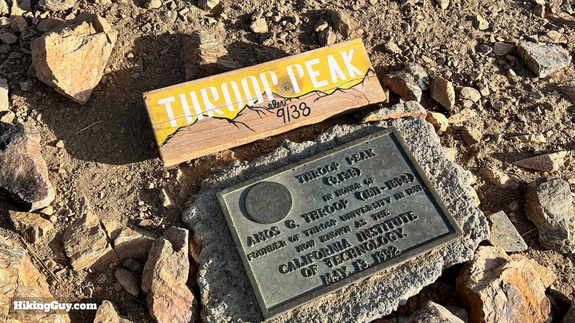 Throop Peak Mount Burnham Baden Powell Directions 21