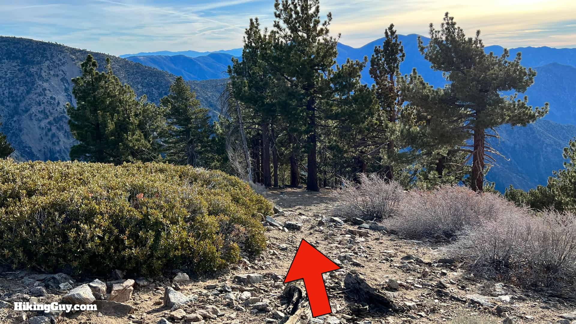 Throop Peak Mount Burnham Baden Powell Directions 24