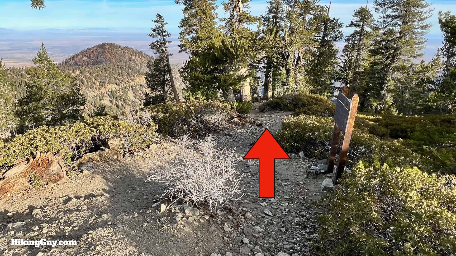 Throop Peak Mount Burnham Baden Powell Directions 28