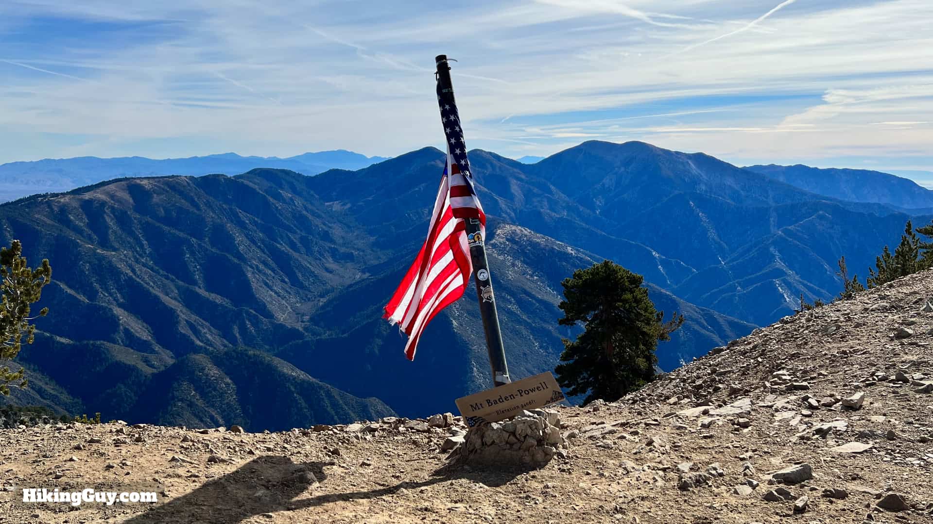 Throop Peak Mount Burnham Baden Powell Directions 44