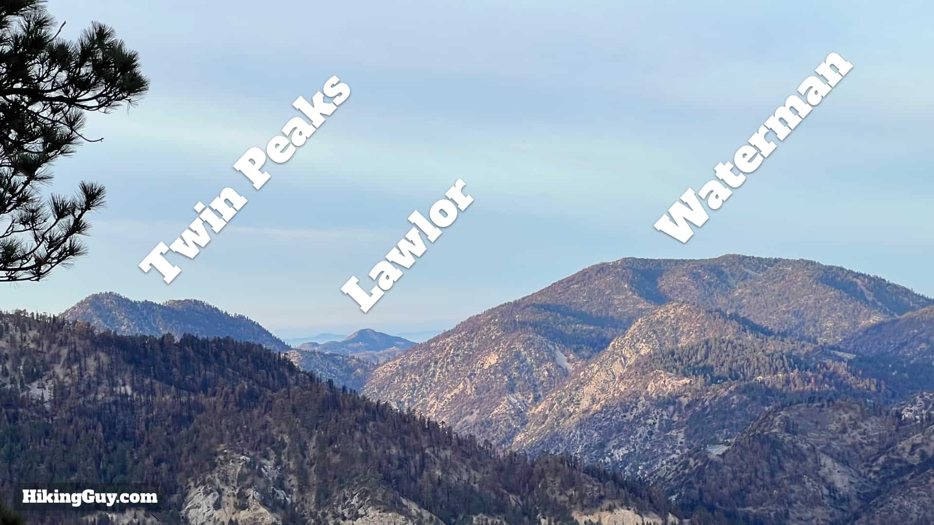 Throop Peak Mount Burnham Baden Powell Directions 7