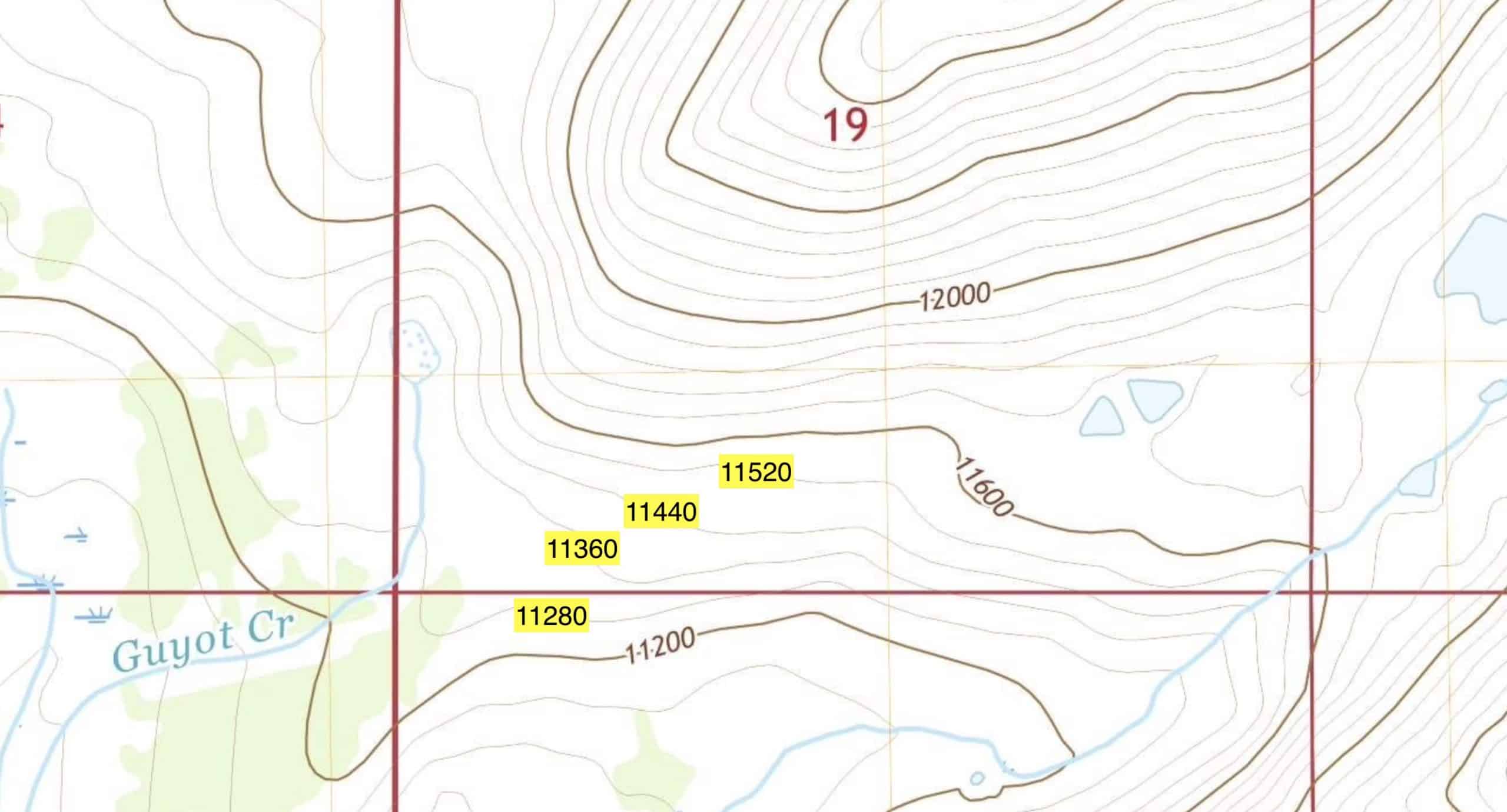 Topographic Map Example 03