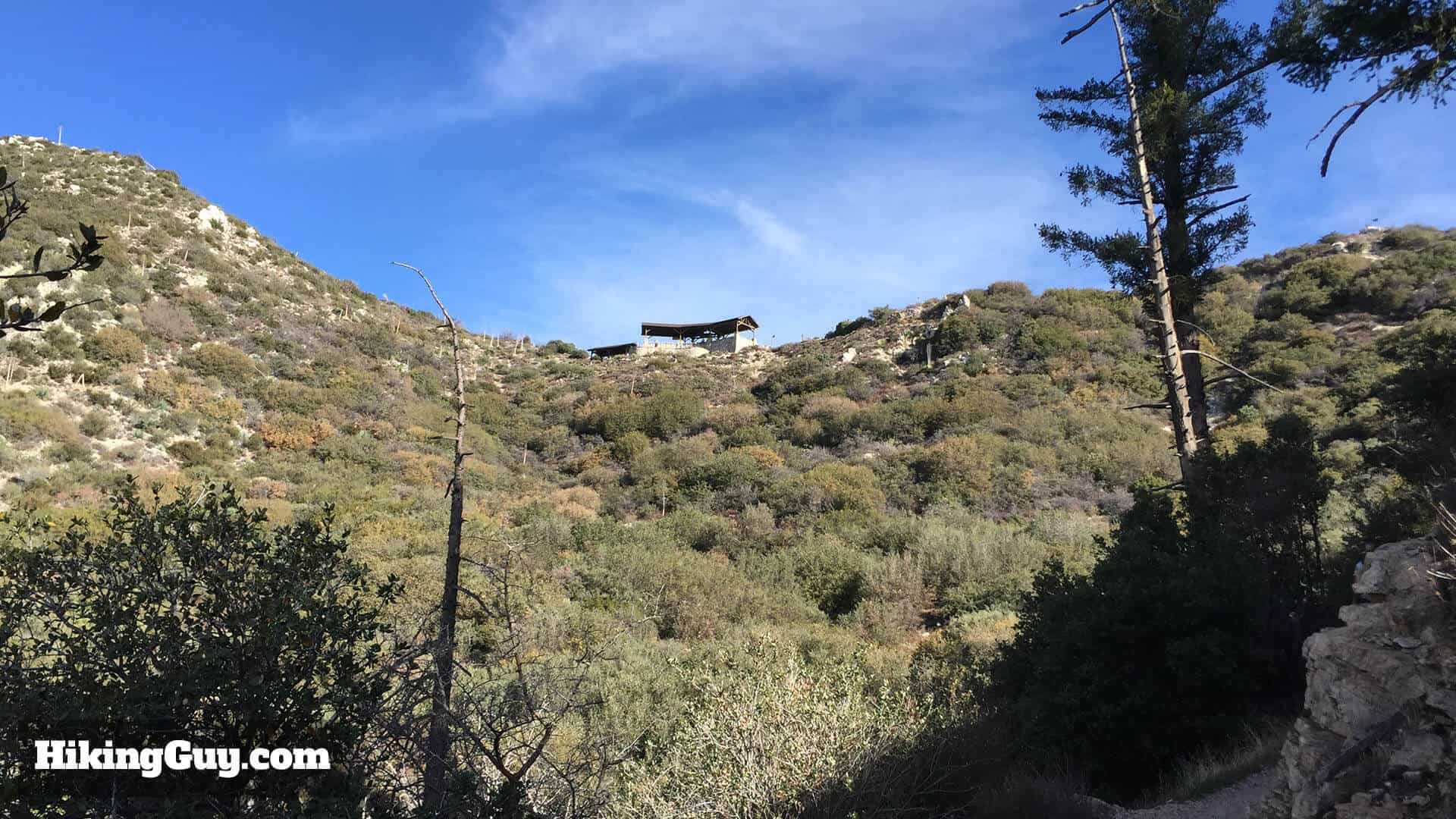 trail on echo mountain hike
